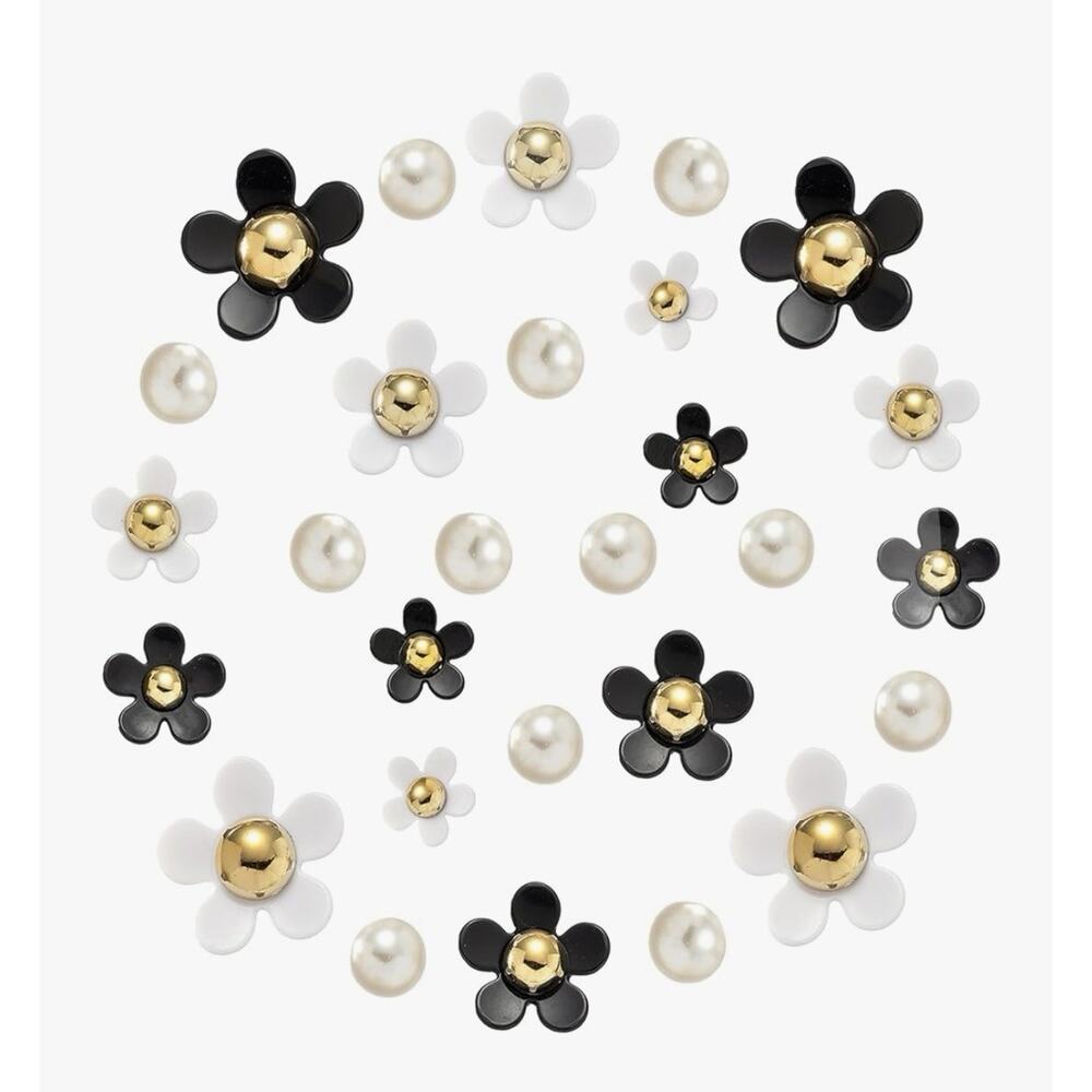 28pcs Flower Shoe Charms